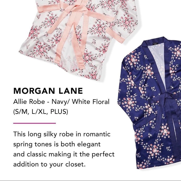Morgan Lane Floral Robe - Picture 3 of 4